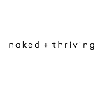 naked + thriving logo