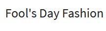 Fool's Day Fashion logo