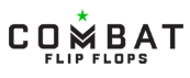 combat flip flops logo