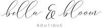Bella and Bloom Boutique logo