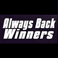 always back winner logo
