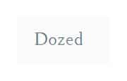 Dozed UK Logo